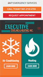Mobile Screenshot of executivecooling.com